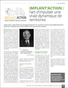 Implant'Action article Gazette des Communes